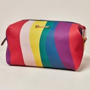 Stella and Dot Rainbow Pouf Pouch Bag